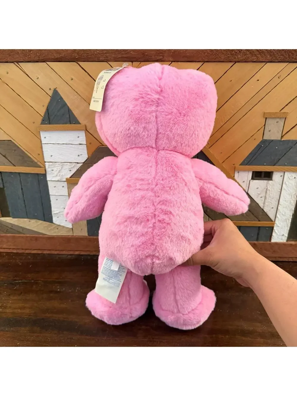 Build-A-Bear‎ Spring Pink Frog 16” Plush NWT